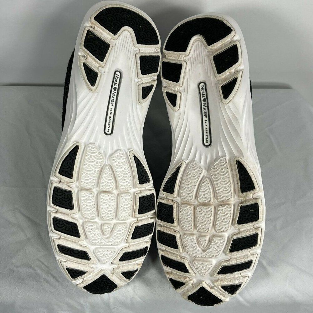 NurseMates Velocity 2000159 Women's Black Leather Lace Up Low Top Shoes Size 9M - Picture 7 of 10
